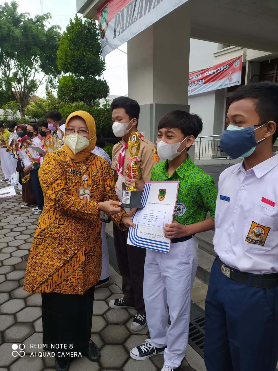 Runner Up Lomba Menulis Huruf Jawa Putra