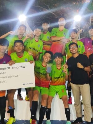 Juara 1 dalam Turnamen Futsal Empowering Champ Of Tomorrow Futsal Friendly Match U-17