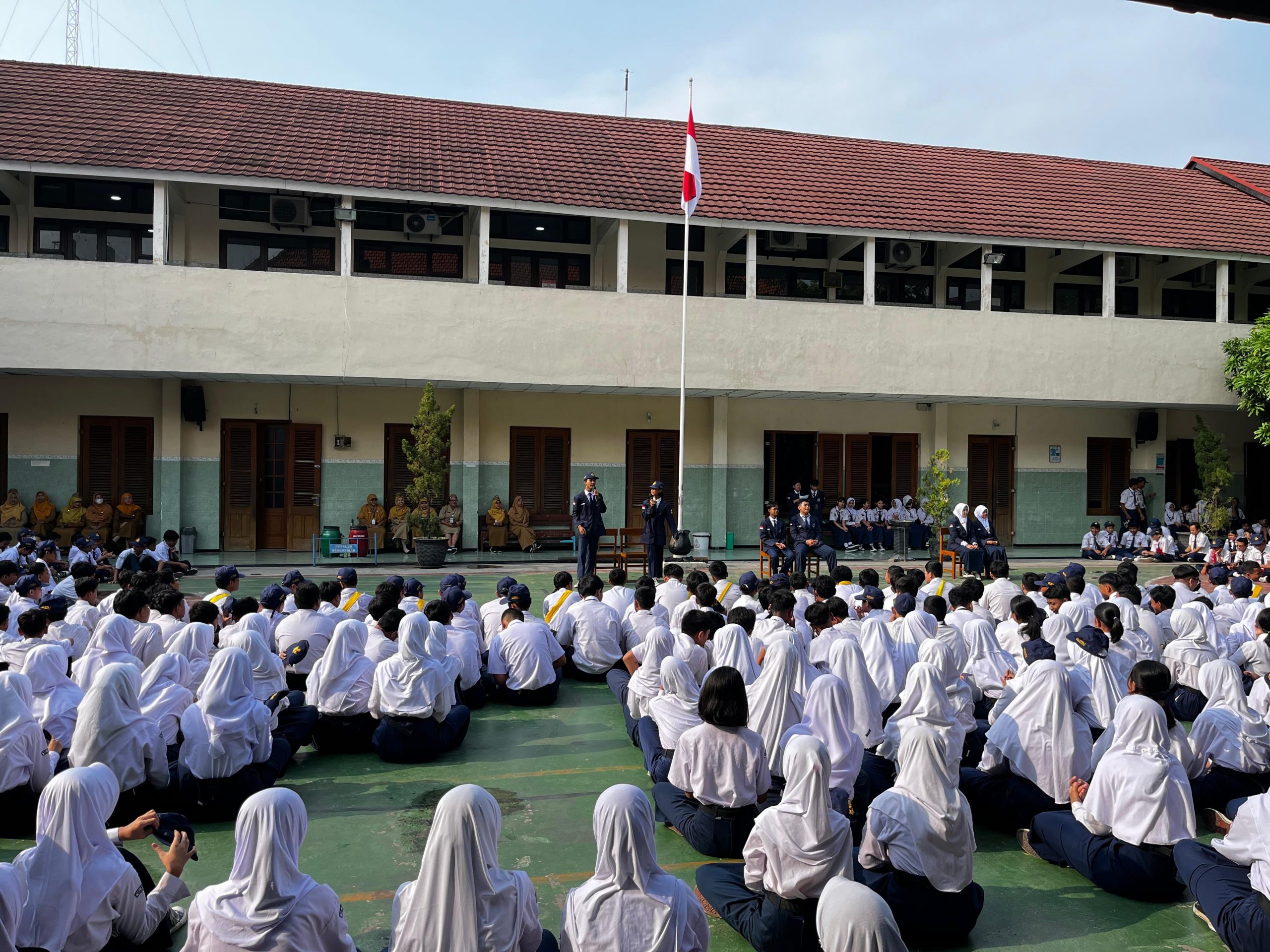 Semarak Kampanye Calon Ketua OSIS SMP Negeri 4 Kota Surakarta 2025/2026