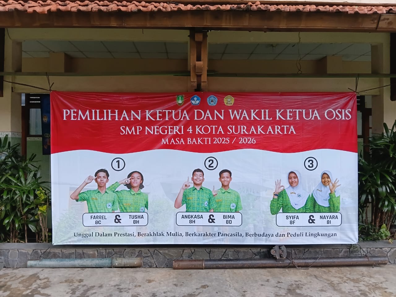 Semarak Pemilihan Ketua OSIS dimenangkan No Urut 3. Semarak Pemilihan Ketua OSIS dimenangkan No Urut 3.
