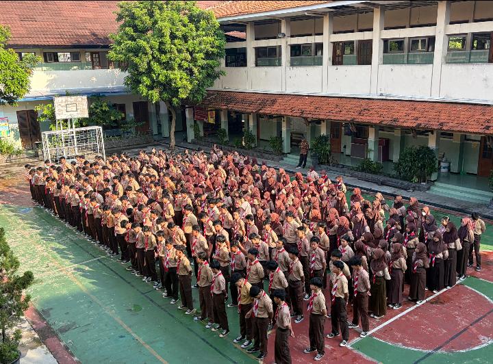 Perkuat Spiritual dan Mental, SMPN 4 Surakarta Gelar Doa Bersama Jelang Tes Kemampuan Akademik (TKA)