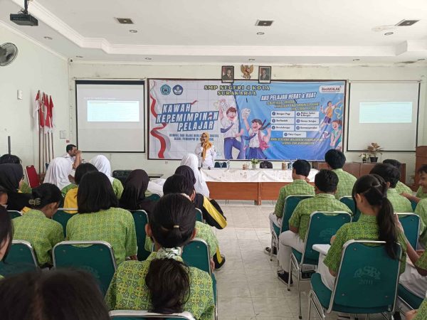 Kegiatan P3LP Puskesmas Setabelan di SMP Negeri 4 Kota Surakarta