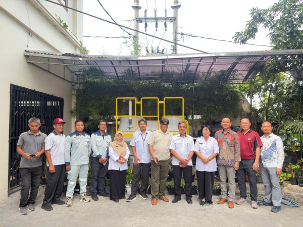 Pemantauan IPAL Smart Sanitation, Bappeda, GWSC-AIT, dan Pijar Foundation Kunjungi SMP Negeri 4 Kota Surakarta